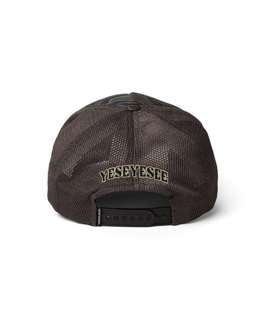 YESEYESEE Y.E.S Pop Mesh Cap Camo