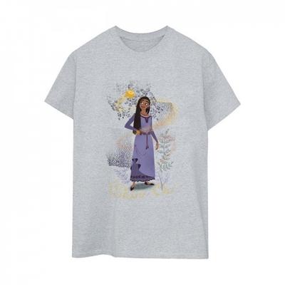 Wish Womens/Ladies Shine On Asha Standing Boyfriend T-Shirt