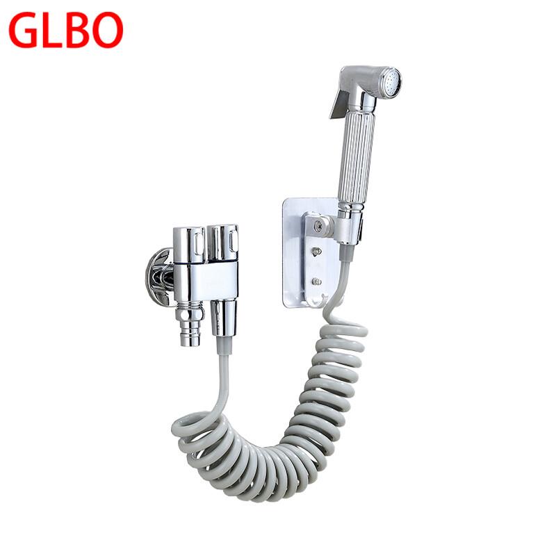 GLBO Dual-Outlet Angle Valve Faucet for Washing Machine & Bidet
