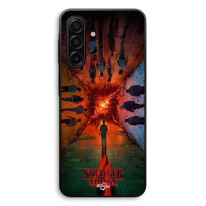 Cover Per Samsung Galaxy A17 Serie stranger things billy Maniacase nero