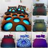 3D Honeycomb Abstract Geometric Comfortable Duvet Quilt Cover Pillowcase Bedding Set Children Bedroom Decoration Home Textile