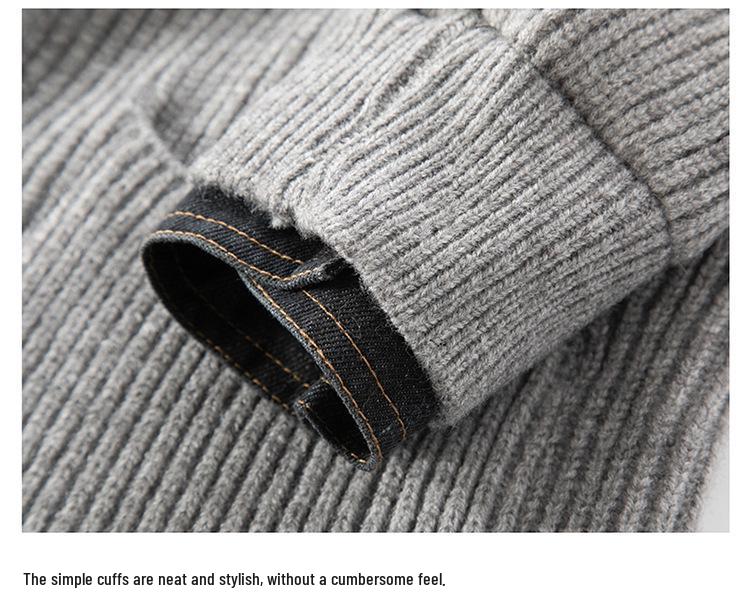 Herren 2025 Frühling/Herbst Koreanischer Stil Strick-Cardigan Pullover Jacke