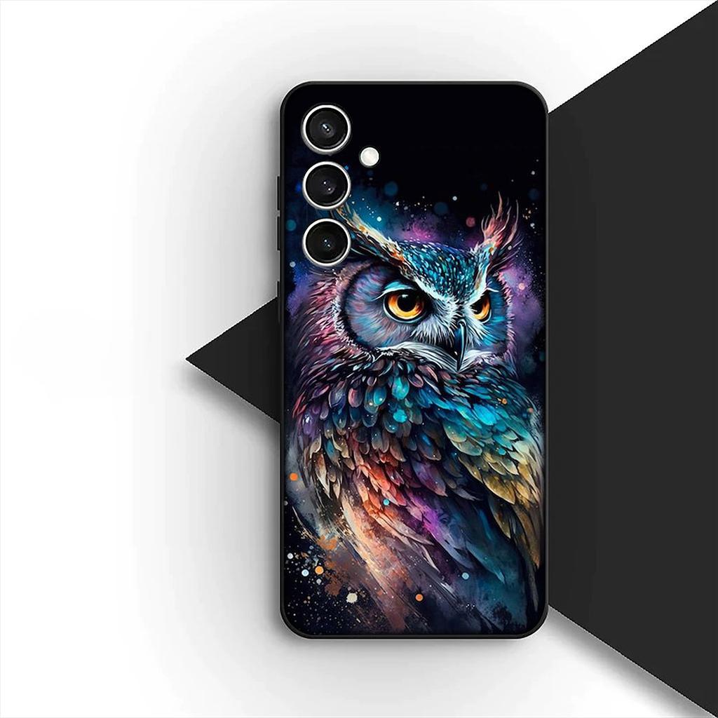 Bird Owl Cartoon Phone Cover for Motorola Moto G06 G86 G57 G14 G34 G24 A54 G15 G17 Power G77 G87 Protective Case