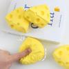 Sticky Simulation Cheese Squeeze Toys Soft Pinching and Decompressing Toy New Relief Relax Toys