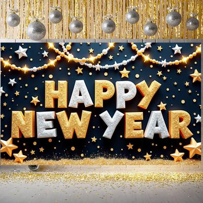 Party Display Sparkling New Year Decoration Banner Holiday Background Decorative Festive Background For Holiday Celebration