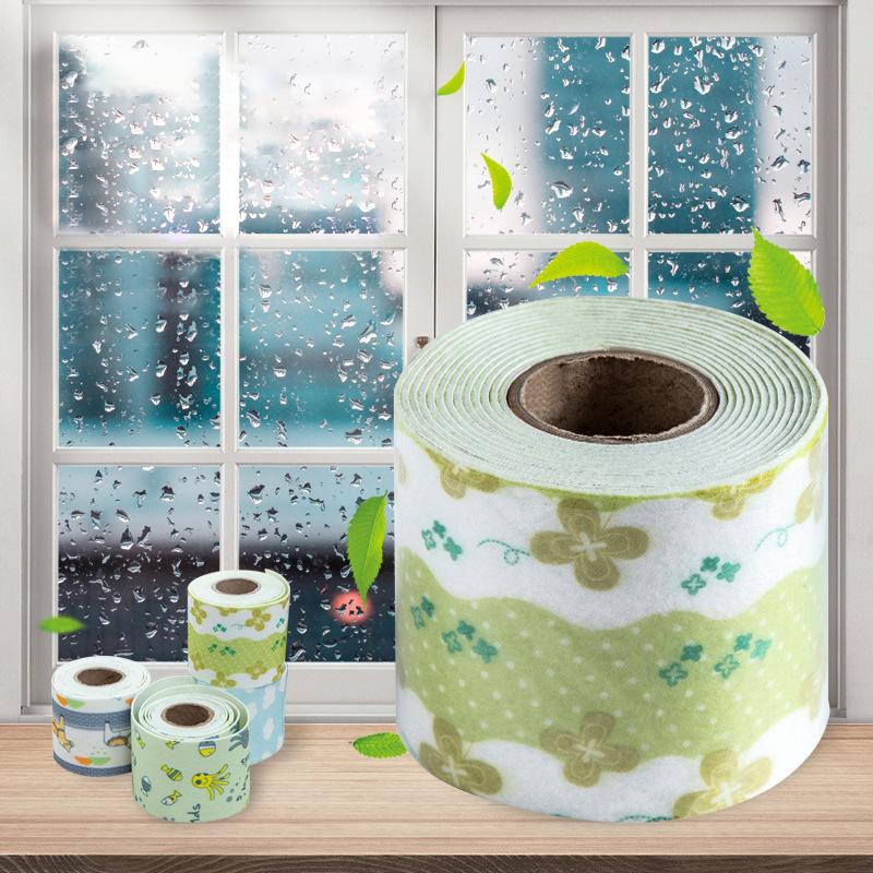 1 Stück saugfähiger Aufkleber für Fenster, Badezimmer, Küche, wasserdichter Aufkleber, selbstklebender Anti-Schimmel-Wassertank, hygroskopischer Aufkleber YSX