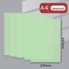 A3 5-Piece Cutting Mat Set with A4 Document Board Clip - Transparent PP Desk Mat for Students' Writing and Drawing