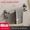 Modern Minimalist Three Layer Towel Bar Wall Mount With No Drilling For Bathroom Storage