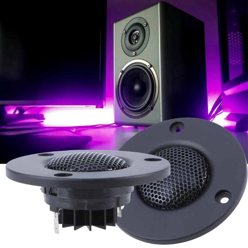 High Sensitivity Sound Tweeters Loudspeaker with Heat Dissipation 8Ohm 30W for Home Speakers Systems Enhancing Acoustics