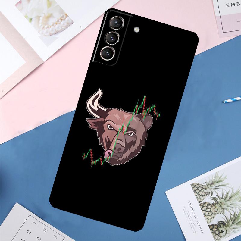 Day Trader Trader Trading Case For Samsung Galaxy S23 S22 S24 Ultra Note 20 S20 S21 FE S9 S10 Note 10 Plus Back Cover