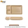 Wuhe Melamine Divided Serving Plate