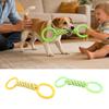 Dog Tug of War Toy Puppy Chewing Puppy Pull Rope Toy for Pet Parents Trainers Animal Lovers Backyard Lawn Garden Farm Park