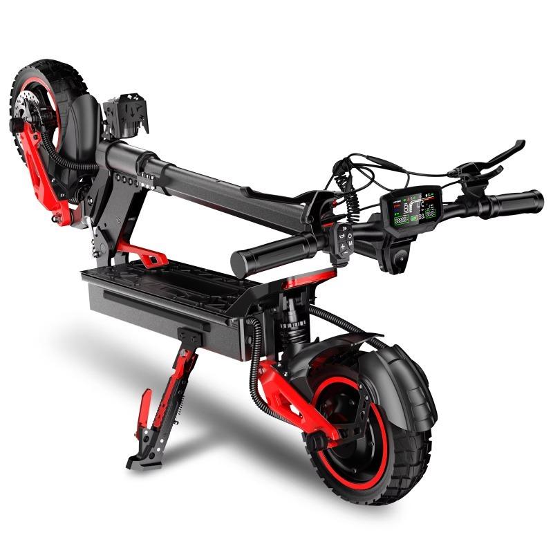 FREEBOY J15Max Electric Scooter for Adults, 1600W Motor, 48V 18Ah Battery, 50KM Range, 50KM/H, 10-Inch Tires