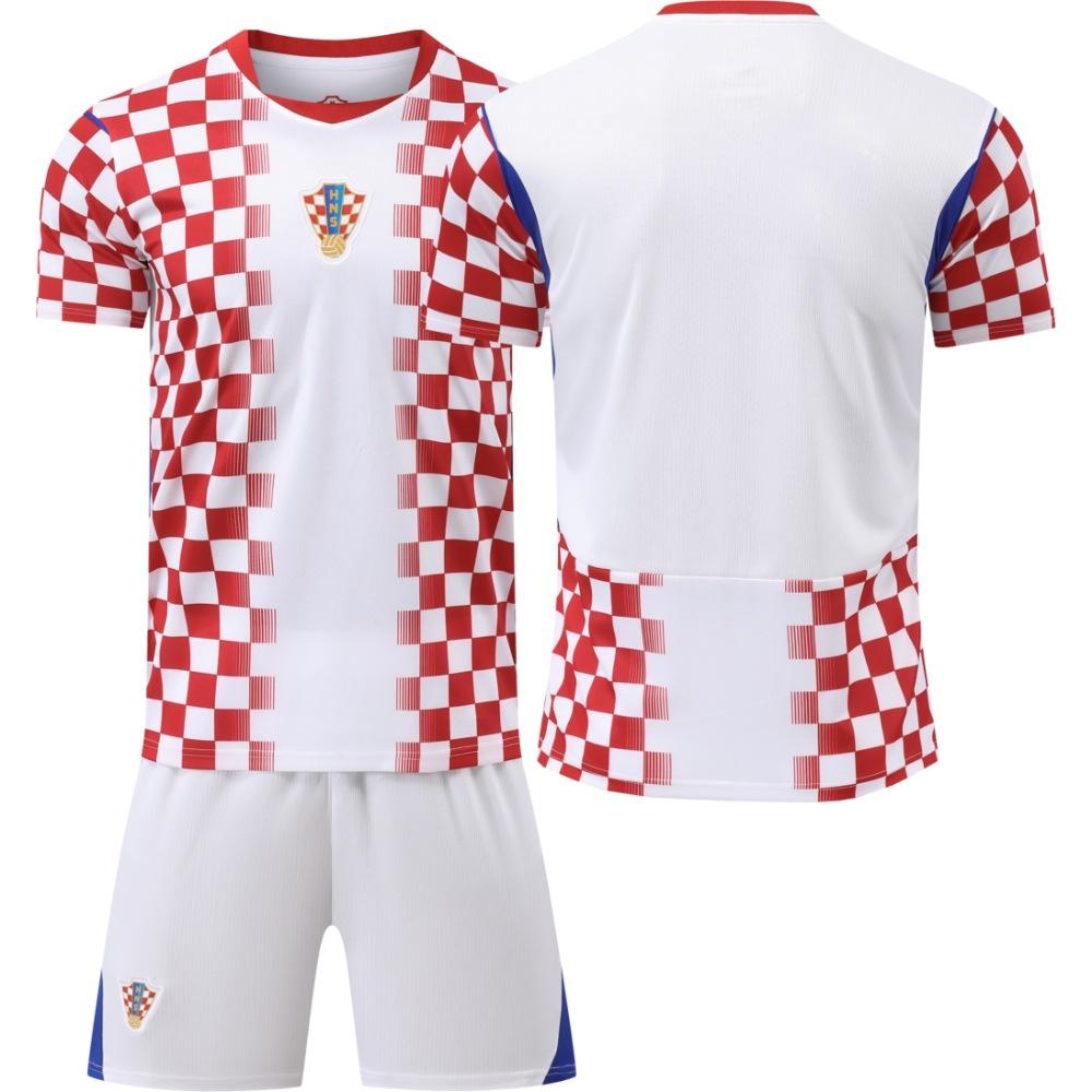 World Cup Croatia Home Football Jersey No. 10, Jersey Children S Suit Factory Supply 16