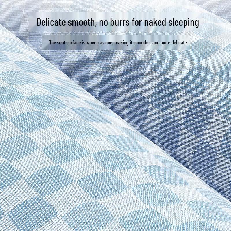 HLA A-Grade Ice Silk Antibacterial Bed Mat Set