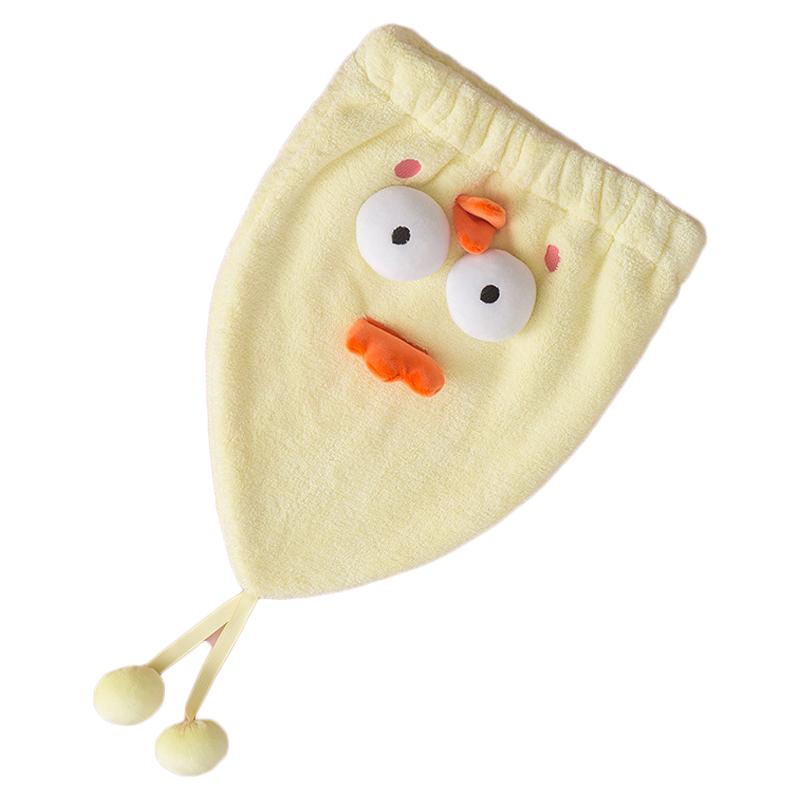 Hair Drying Caps Ultra Absorbent Microfiber Shower Wrap Towels Soft Cute Cartoon Quick Drying Bath