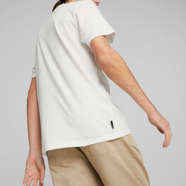 New PUMA T Shirts Men's White 622554-02