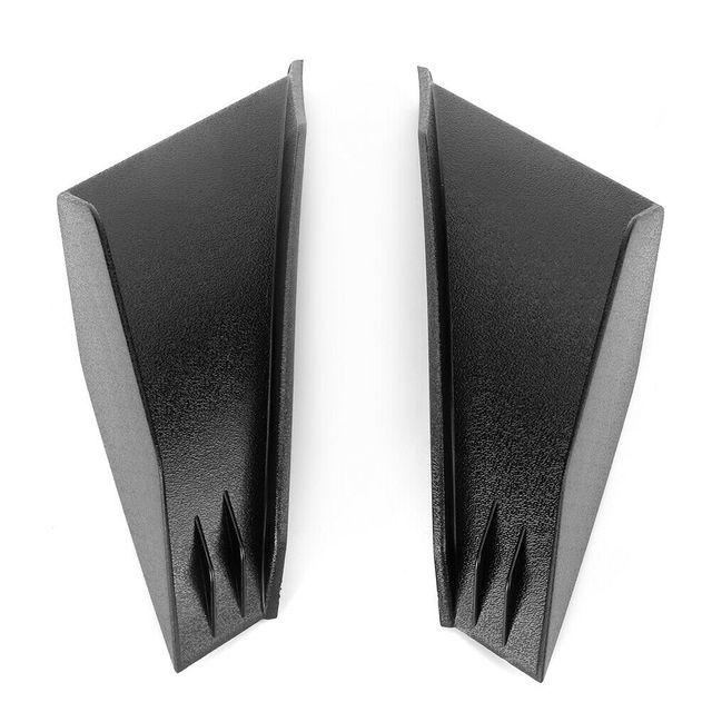 

2pcs New Motorcycle Motorbike Winglet Aerodynamic Wing Kit Plastic Trim Plate Fairing For Honda Yamaha Ducati Auto Accessories 2pcs
