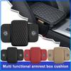 For Alfa Romeo 147 159 Giulietta Giulia Mito Spider Alpha Nheadrest 1Pcs Leather Car Armrest Mat Tissue Boxes Height Pad Armrest Box