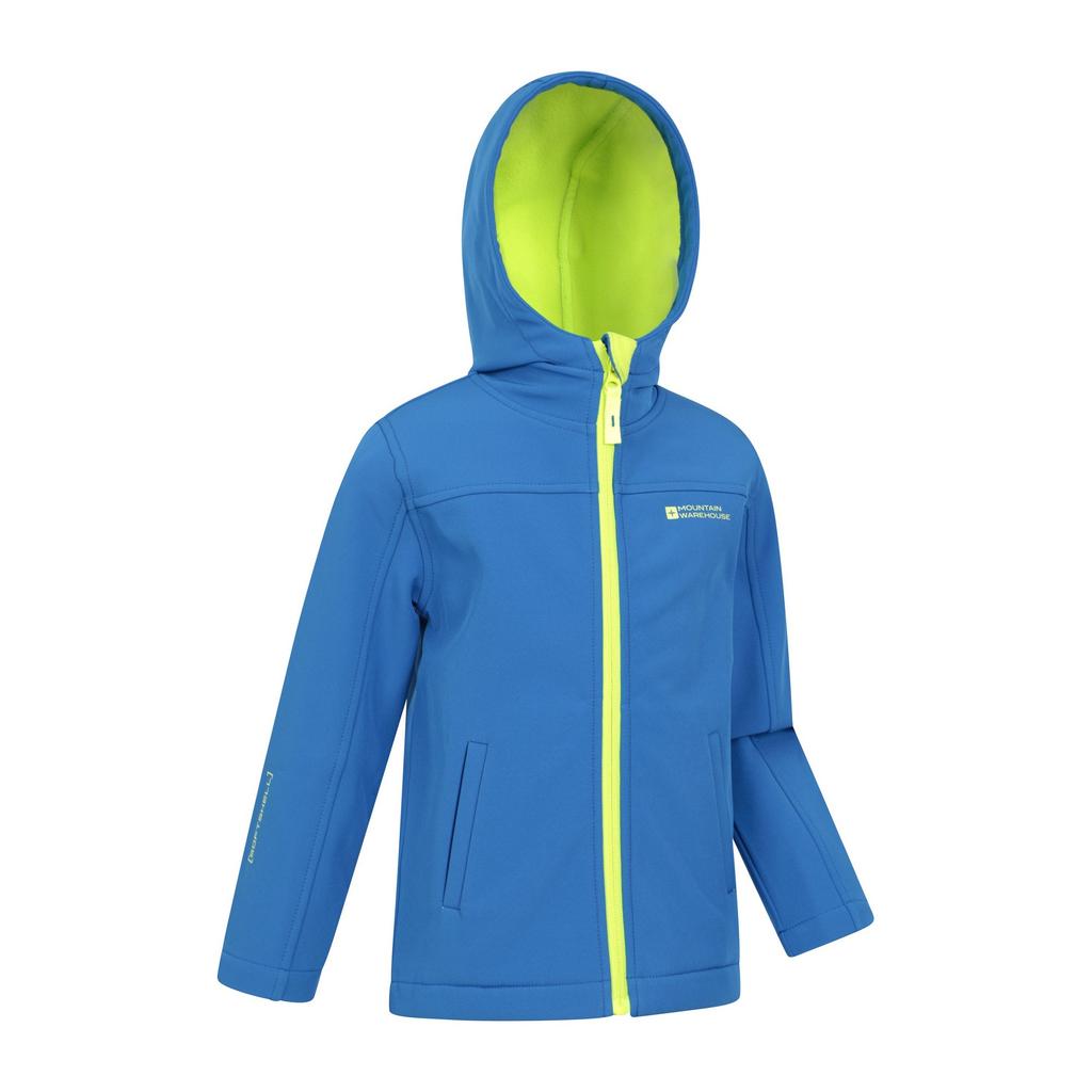 Mountain Warehouse Childrens/Kids Water Resistant Soft Shell Jacket