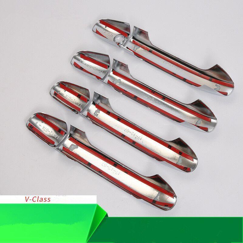 Capac mâner ușă negru lucios pentru Mercedes Benz Vito W447 Metris Valente V-Class 2014-Accesorii autocolante de stil