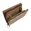 New COACH Coated Canvas Wallet Mini Women's Tan CW789-IMXHE