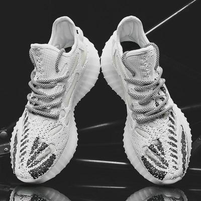Scarpe da corsa estive da uomo in mesh traspirante, di grandi dimensioni - Design alla moda effetto cocco