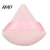 Soft Triangle Shape Powder Puff Washable Mini Cosmetics Reusable Cotton Face Lightweight Makeup Tools