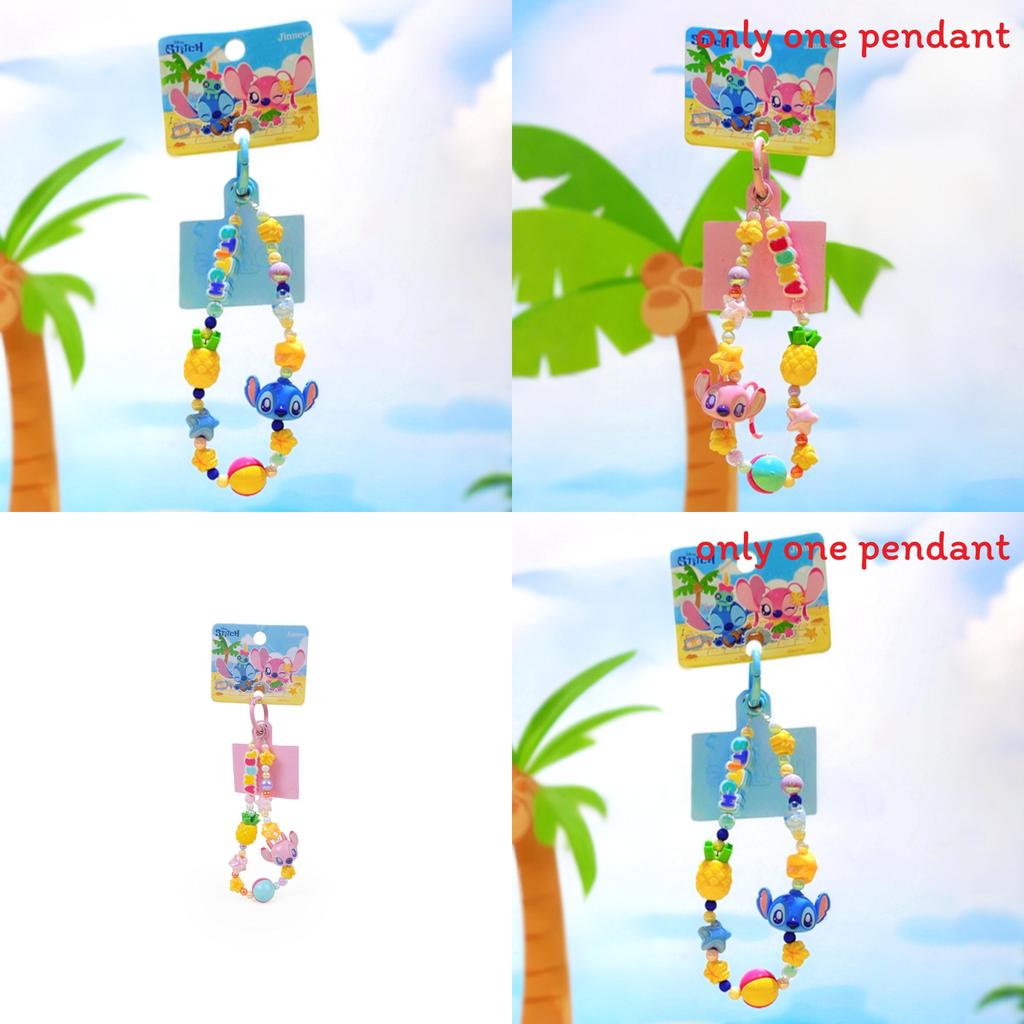 Stitch Serie Plajă de Vară Pandantiv Telefon Rășină Breloc Pentru Copii și Adolescenți