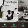 3PCS Nylon Bristle Beard Shaving Tool 2-in-1 Design Shaving Brush Stand New Shaving Brush Set  Home