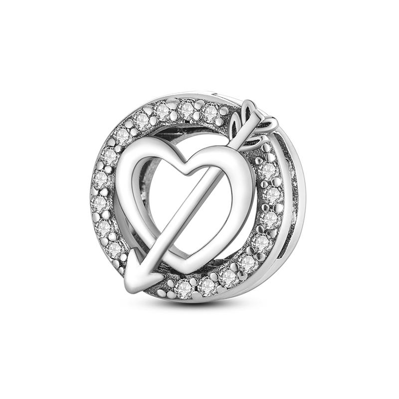 

Посріблена сітчаста безпечна ланцюжкова кліпса Бджола-метелик Круглі шарм-намистини підходять для оригінальних ювелірних виробів із сітчастого браслета