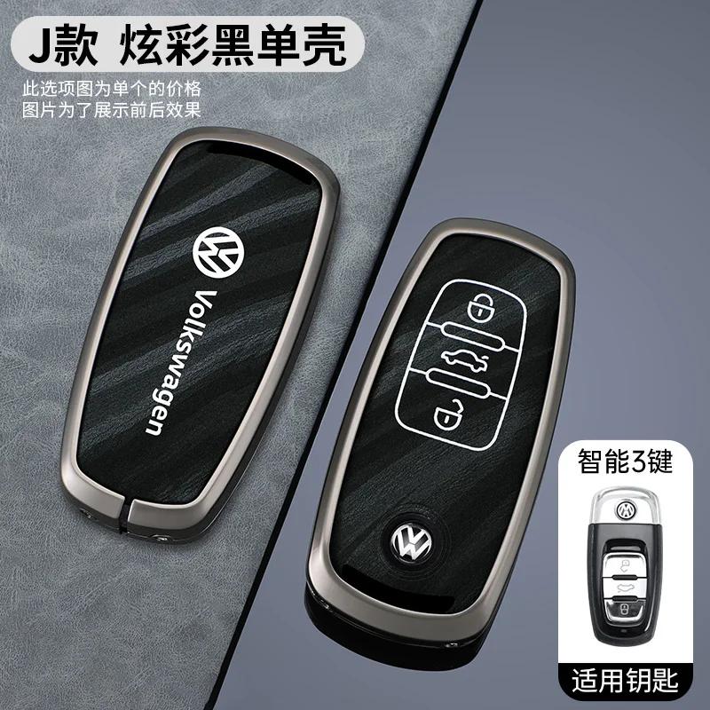 

VW GTI GOLF 2026 Hot For VW VOLKSWAGEN Zinc Alloy Car Smart Remote Key Case Cover Shell Key Fob For VW Tiguan Touran Caddy Beetl