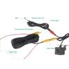 Yaoote Car Rearview Mirror Camera Universal Backup Parking Camera 8 LED Night Visible Waterproof 170 Wide Angle HD Color Picture