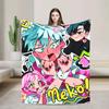 Hyuna Luka Alien Print Blanket Warm Bedding Throws for Winter Picnic Couch Chair Sofa Bed Funny Bedspread