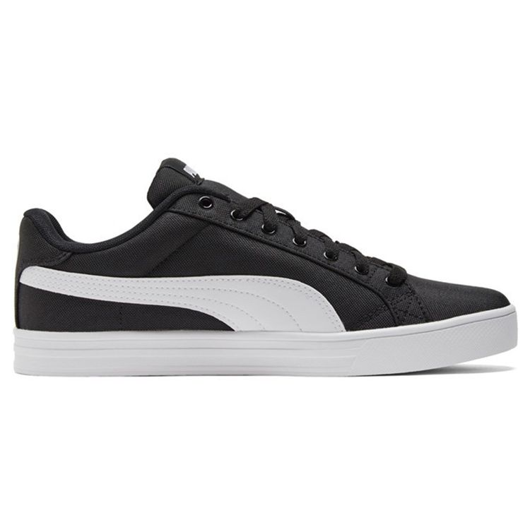 Puma Smash Vulc Low Top Skate Shoes Unisex Sneakers Black 385554-02