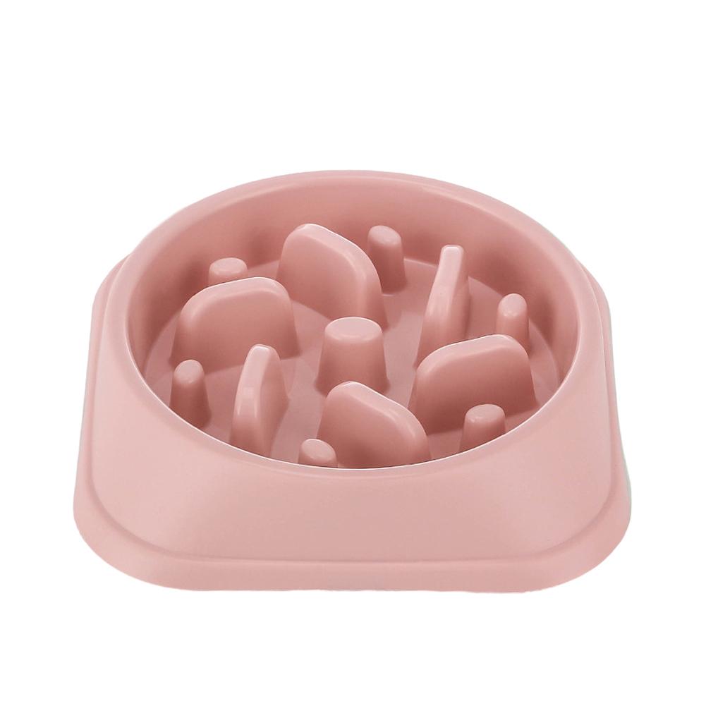 

Pet Slow Eating Dish Bowl Non-Slip Puzzle Dog Food Bowls Slower Food Feeding Bowls Bloat Stop Maze Dishes for All Breeds Pets M