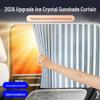Automotive Sunshade Curtain - Sun Protection & Privacy for Car Windows and Safety Seats