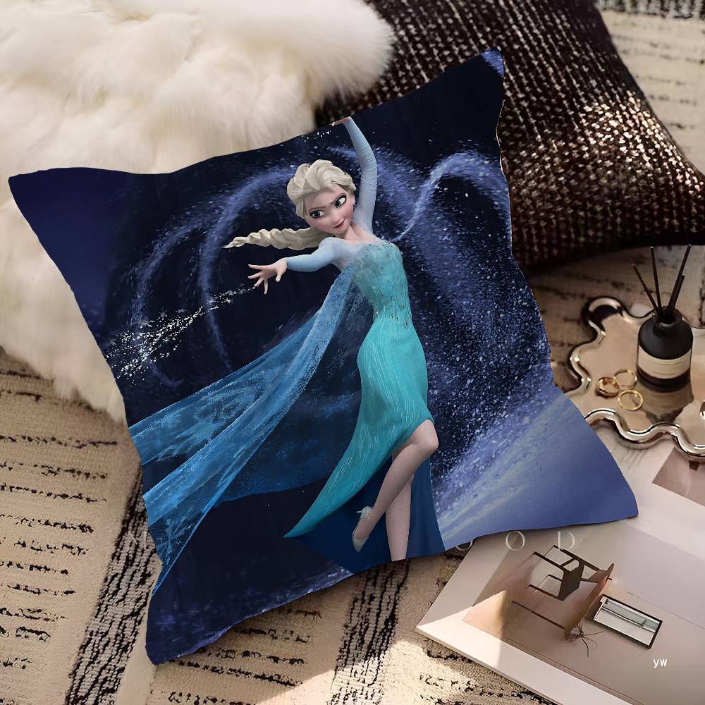 Cartoon-F-Frozenes Pillow Cover Sofa Cushion Cover Home Room Decoration Children Gift