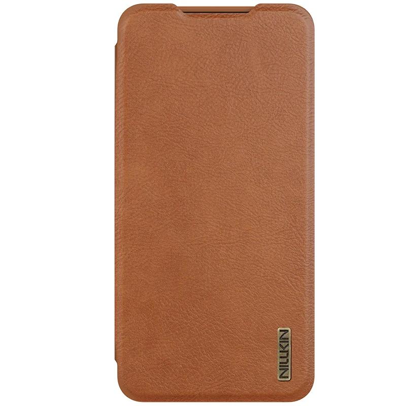 NILLKIN for Samsung Galaxy S25 Edge 5G Case Qin Pro Flip Leather Case Camera Slide Ultra-Thin Case Lens Protection Cover