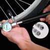 N0HA Bike Pump Mini Portable Foot Pump with Pressure Gauge Pump