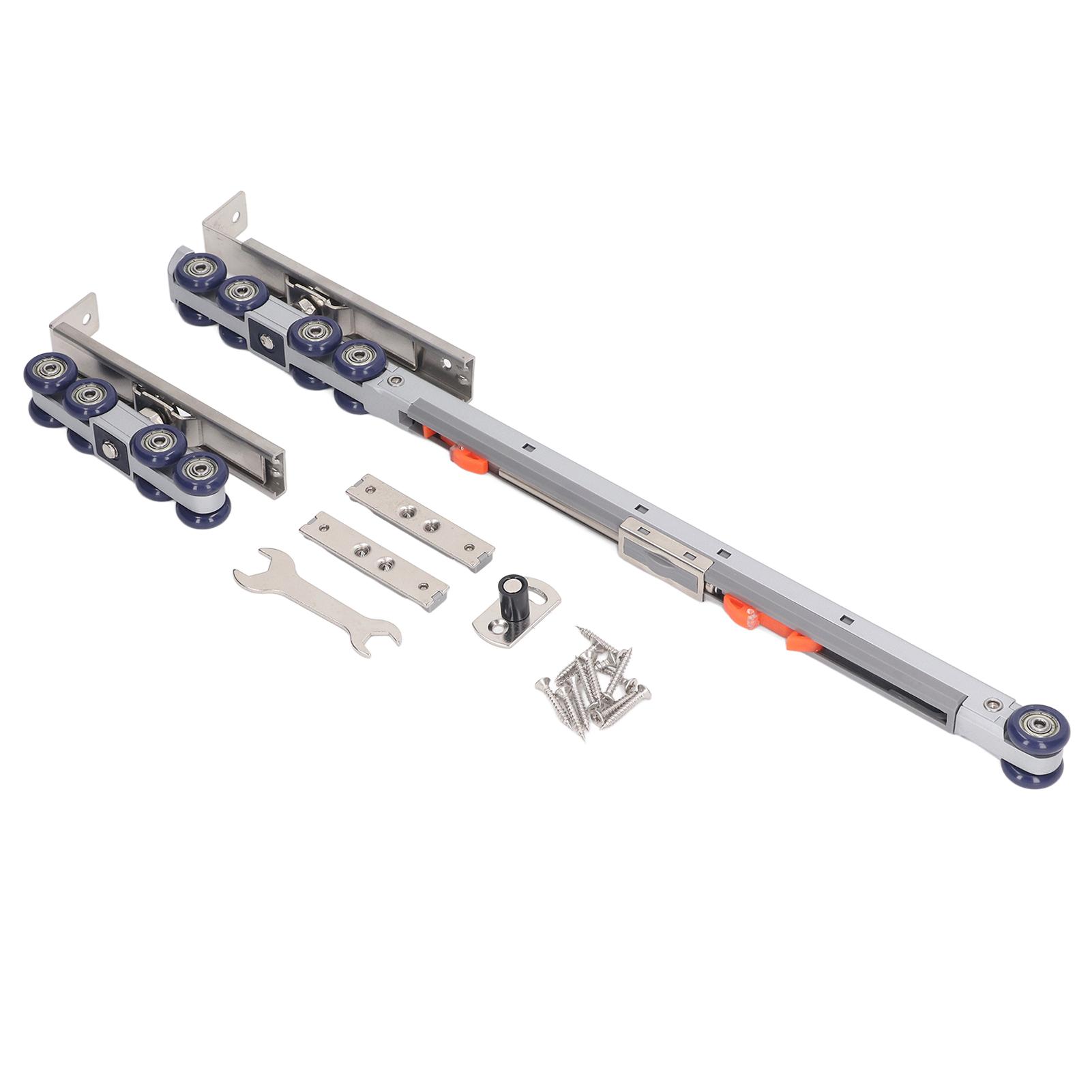 

Hoist Trolley 8 Wheel 80KG Bearing 2 Way Trolley Roller Assembly Hardware for DIY Projects