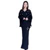 2024 Autumn Women's Tie Waist Batwing Top & Midi Skirt Two-Piece Set