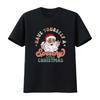 Have Yourself A Speechy Little Christmas Slp Therapist Merry Celebration T Shirt Vintage Washed Slightly Stretched Graphic