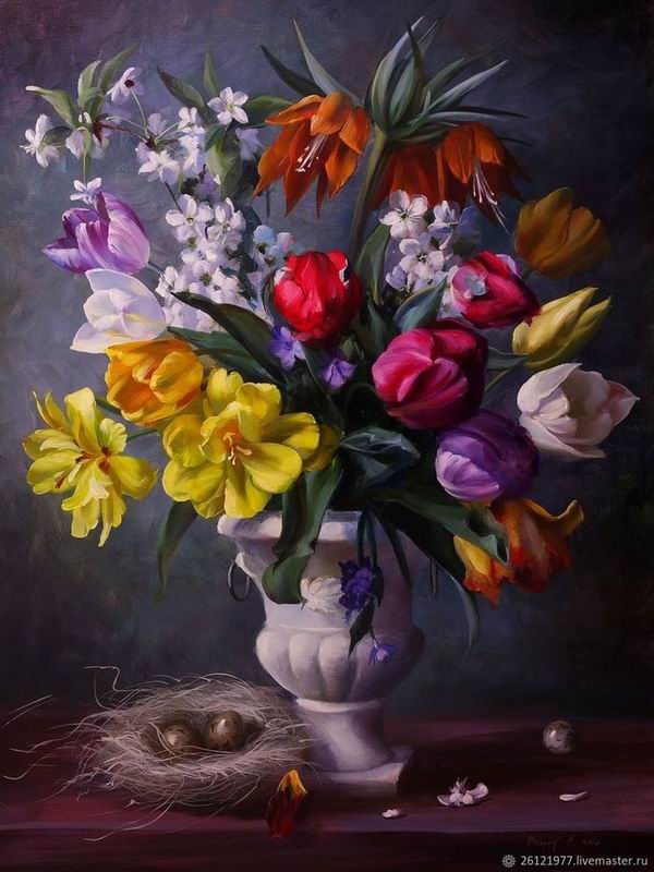 

Алмазний живопис, нова колекція 2024, натюрморт, квітка своїми руками, повний квадрат, кругле свердло, вишивка стразами, квіткова ваза, мозаїка, набори для вишивки хрестиком Round drill 50x70cm