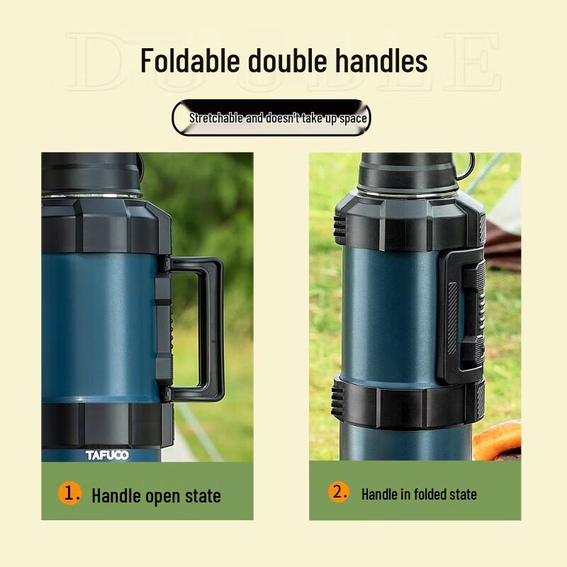 TAFUCO 4L 316 Stainless Steel Insulated Thermos Pot