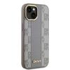 Dkny Dkhmp14Spcpvsle Iphone 146.1 Beżowy/Beige Hardcase Leather Checkered Mono Pattern Magsafe