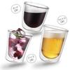 Akebono Sangyo Unbreakable Double-Walled Glass, Wide, 200ml, TW-3780