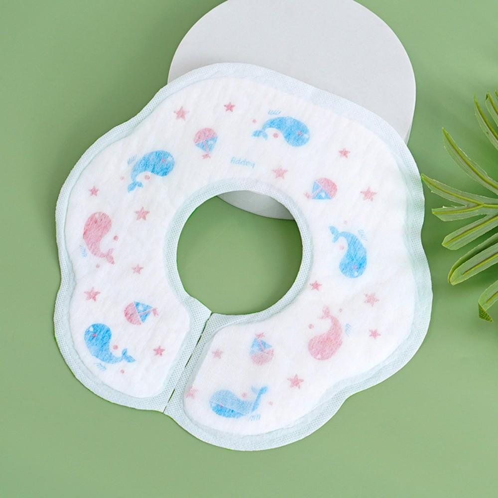 

20Pcs/set Individually Wrapped Disposable Bibs Rotating Baby Bibs for Infants Boys Girls C