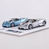 LMF 1:64 Zonda C12s Model Samochodu ze Stopu Pokrywa Silnika Przyciągana Magnetycznie Może Być Zdejmowana