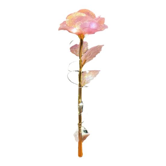 

Colorful Artificial Rose Flower Forever Rainbow Rose Gifts with String Lights for Women Girls Mom Wife Mother s Day Valentine s Day Birthday B